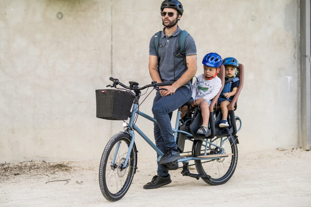 Vélo électrique longtail
