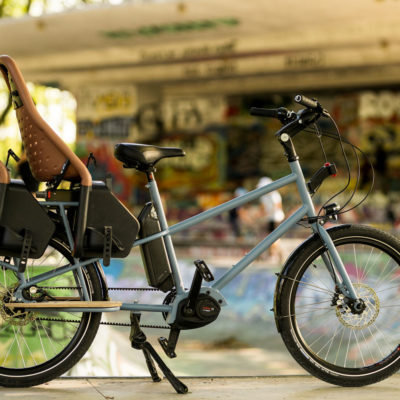 Vélo longtail de chez Robert Bikes