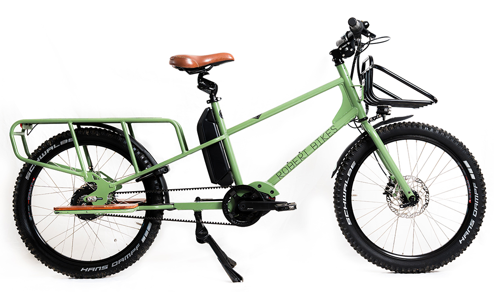 Zed vélo cargo électrique tout terrain photo de profil